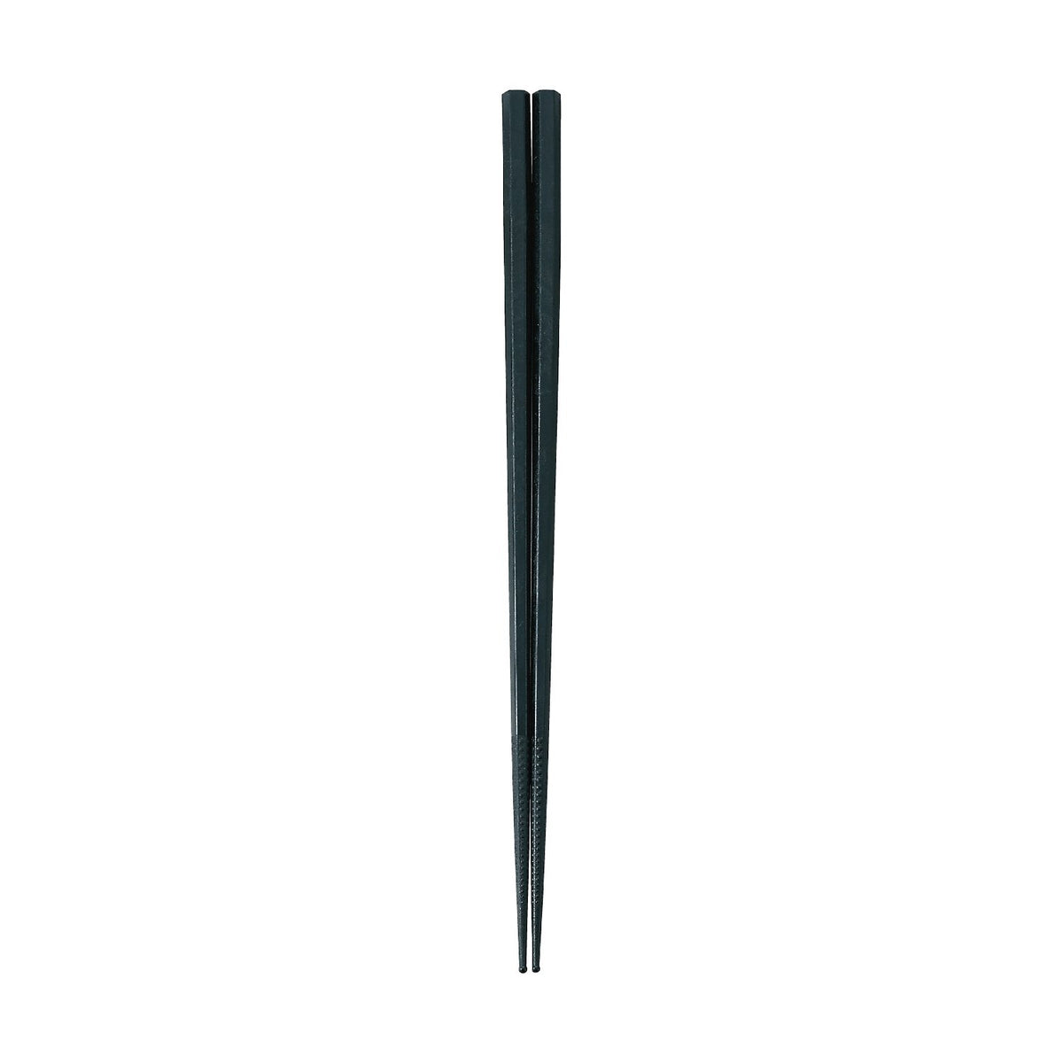 Akebono Sangyo Double Embossed Non-Slip Serving Chopsticks 27cm Black PM-326