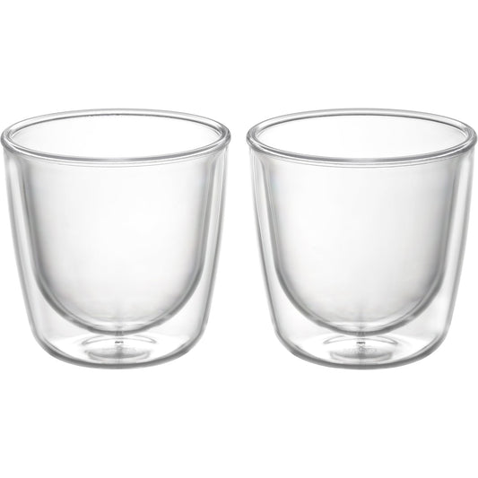 Wahei Freiz Tsubame Shatterproof Double Wall Glass 240ml Set of 2 EM-101