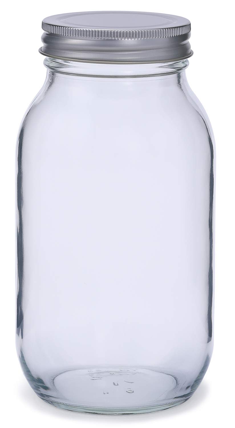 Seisho Cellar Mate Stainless Cap Glass Storage Jar