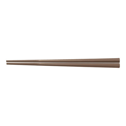 Akebono Sangyo Gurumen Noodle Chopsticks 21cm Brown PM-107