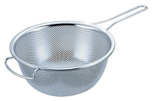 Maruefu 18-8 Stainless Steel One-Handed Deep Mesh Strainer Bowl 18cm