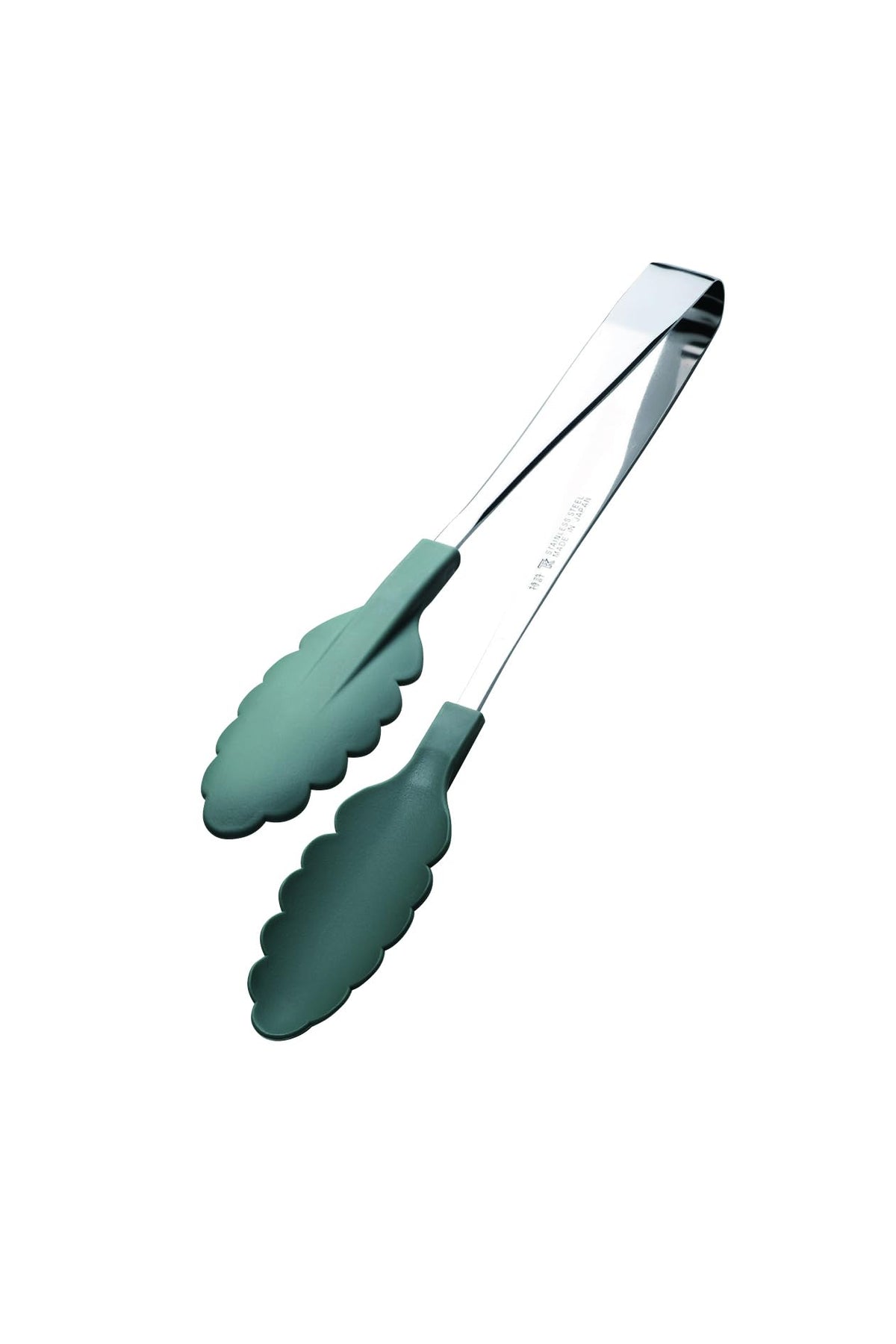Tanabe Kanagu Heat Resistant Tongs Medium Smoky Green 5557