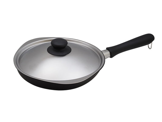 Sori Yanagi Magma Plate Iron Frying Pan 25cm with Lid Induction Compatible Made in Japan