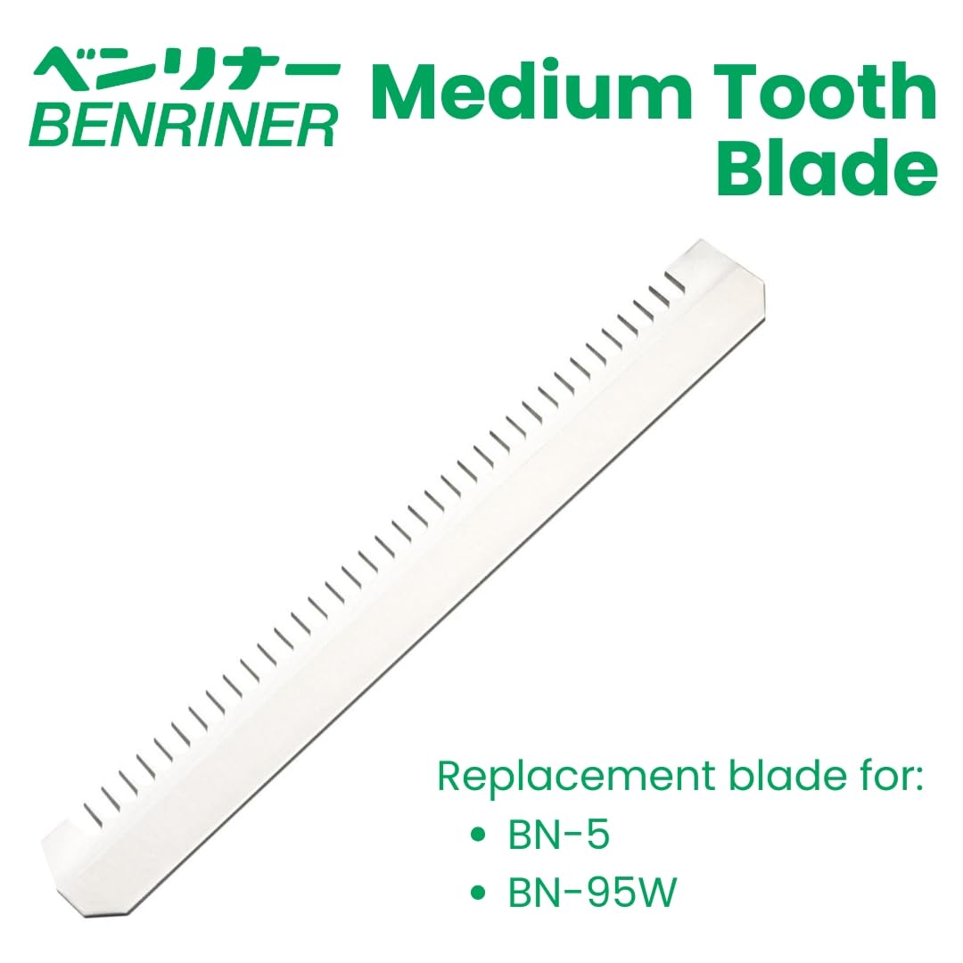 Super Benriner Medium Comb Blade, Replacement for 95mm Mandoline Slicer