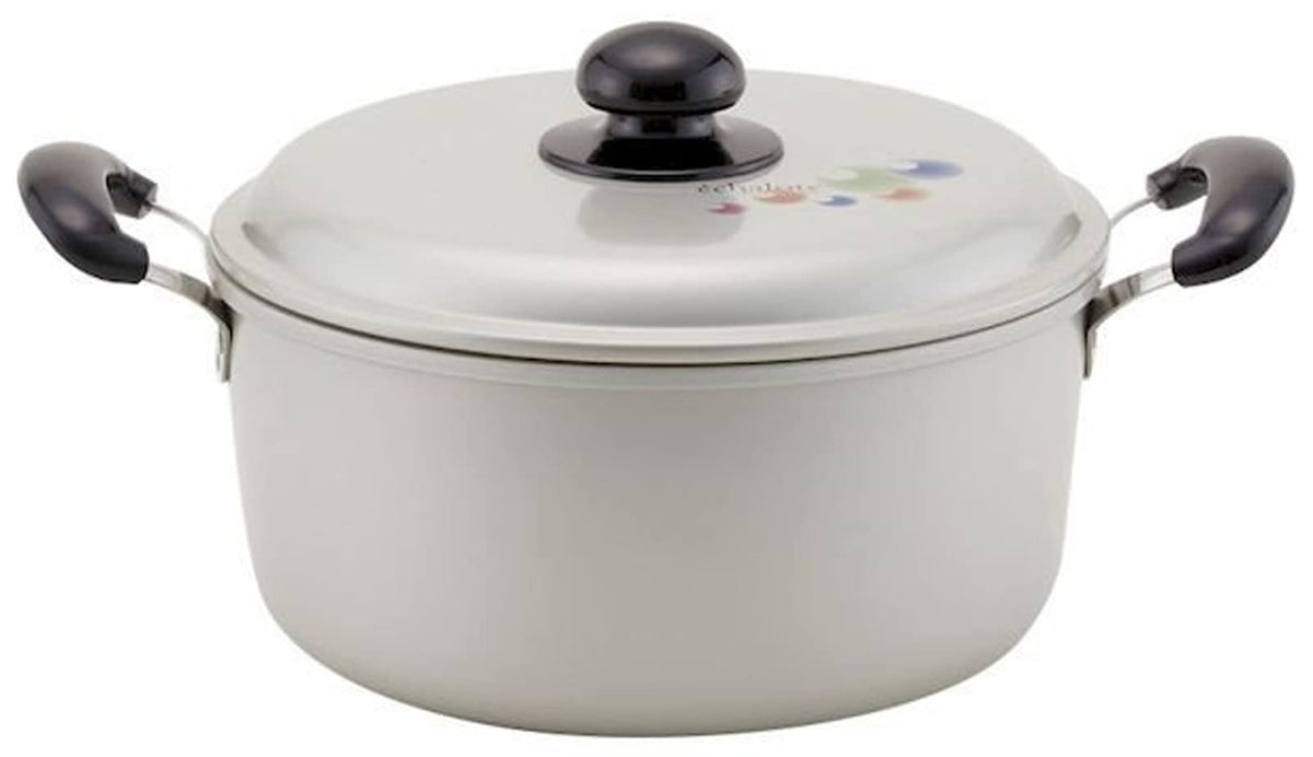 Hokuriku Aluminum Shallot Two-Handle Pot 20cm