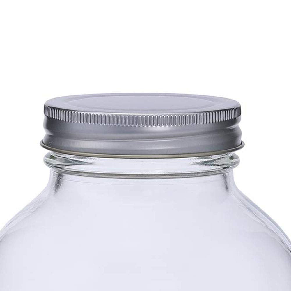 Seisho Cellar Mate Stainless Cap Glass Storage Jar 900ml