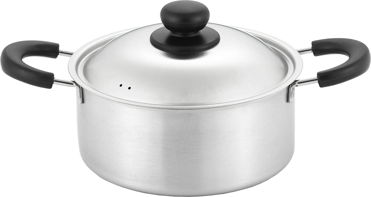 Yoshikawa Cook Easy Two-Handled Pot 20cm