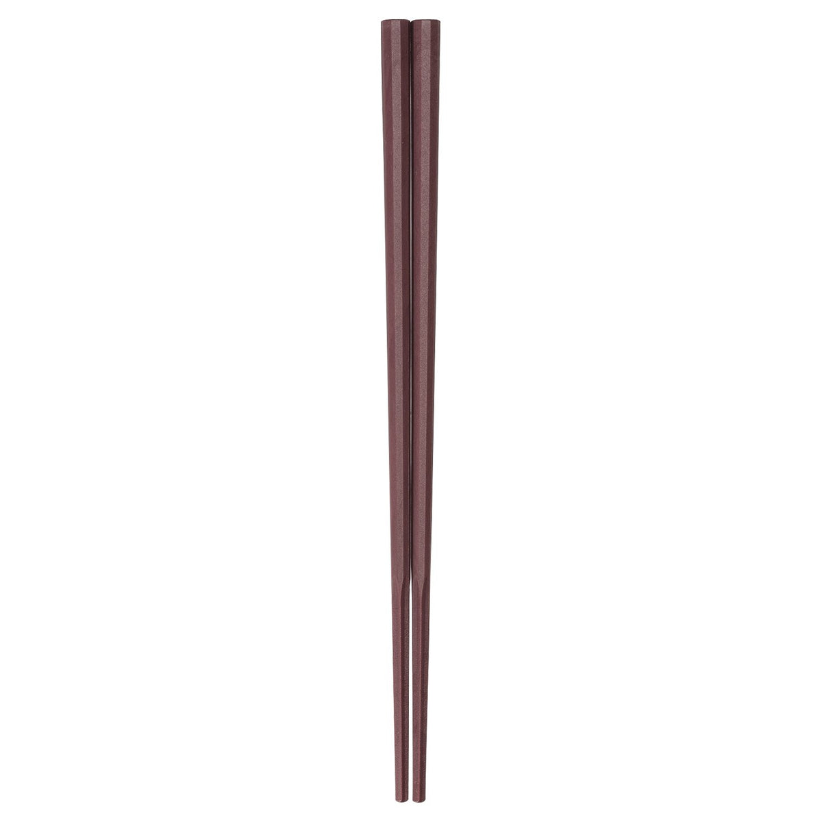 Akebono Sangyo 10-Sided Noodle Chopsticks 19cm Vermilion GM-4014