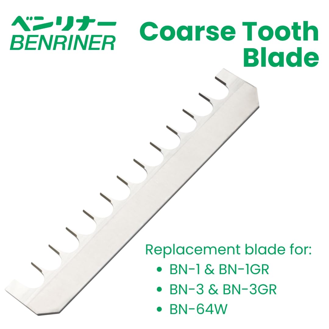 Benriner Coarse Comb Blade, Replacement for 64mm Japanese Mandoline Slicer