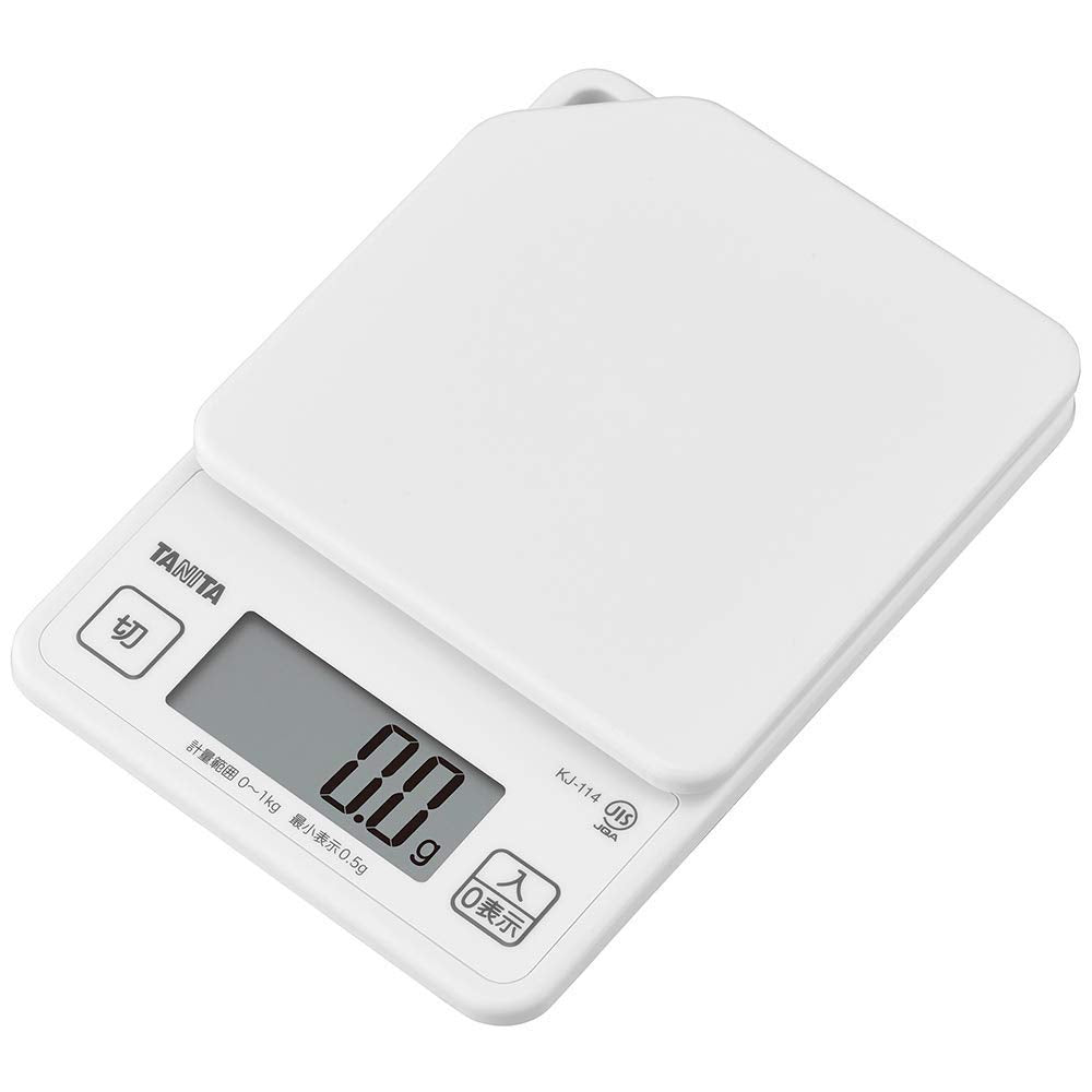 Tanita Cooking Scale 1kg White Pink Purple KJ114
