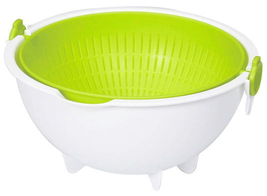 Kokubo Spin Wheel Colander Small Green KK-305