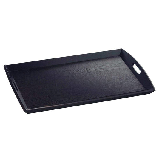 Yamako New Wakitori Tray Black Alder Wood Large 17198