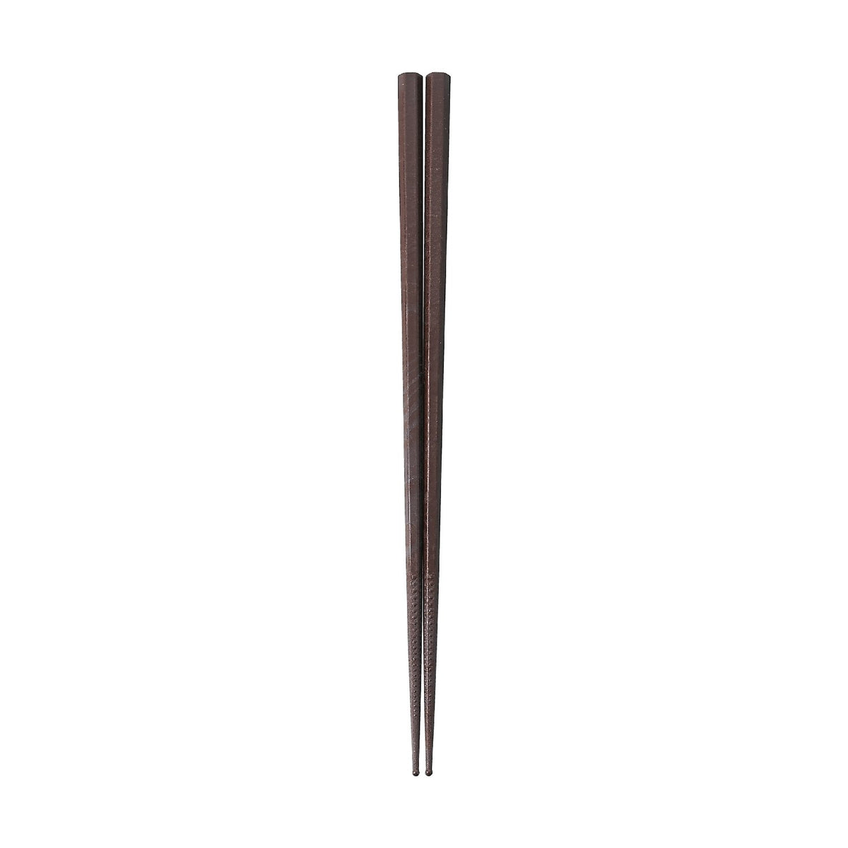 Akebono Sangyo Double Embossed Non-Slip Serving Chopsticks 25cm Brown PM-331