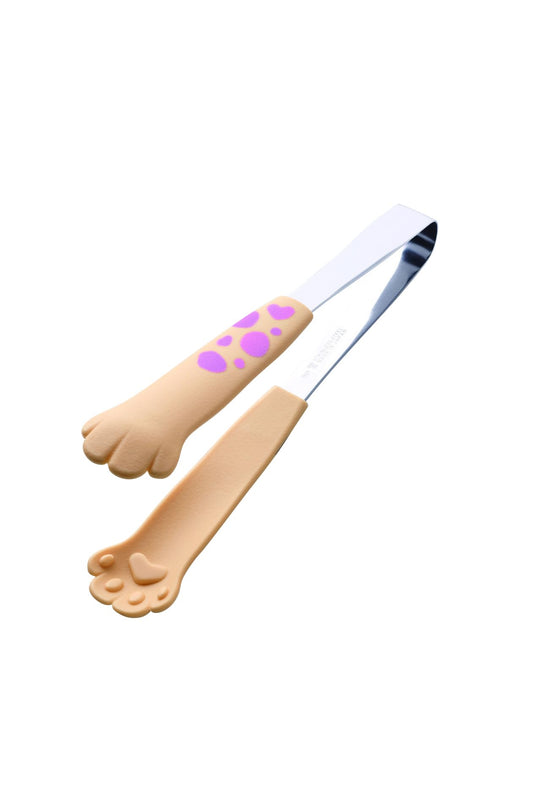 Tanabe Kanagu Wan One Dog Tabletop Tongs Beige Dalmatian 5649
