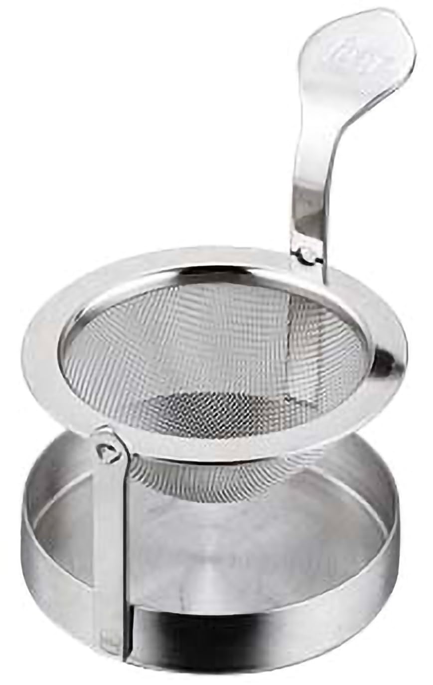 Azuma SALUS Leaf Swing Tea Strainer Silver