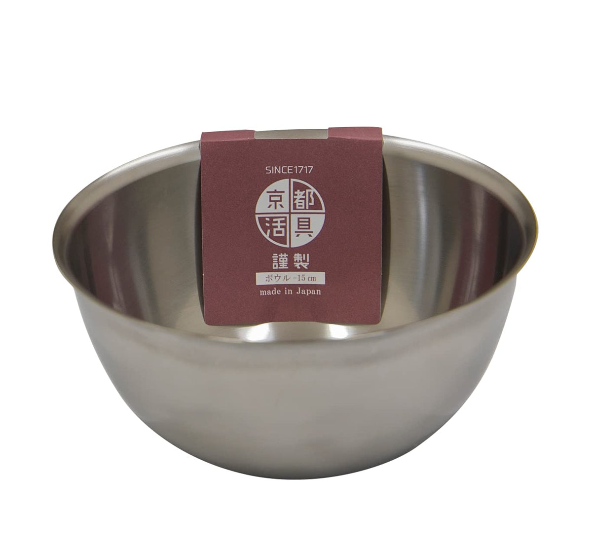 Kyoto Katsugu Stainless Steel Deep Bowl 15cm