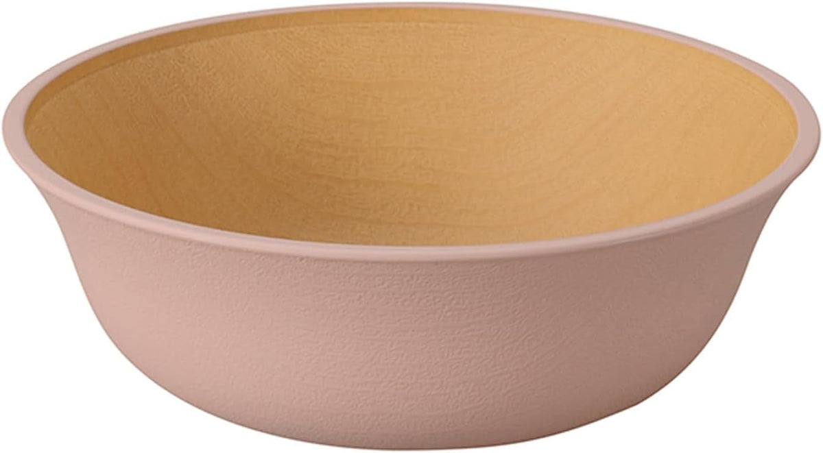 Kanoh Earth Color Scoopable Square Bowl White Pink