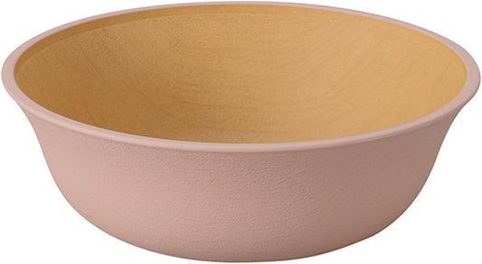 Kanoh Earth Color Scoopable Square Bowl White Pink