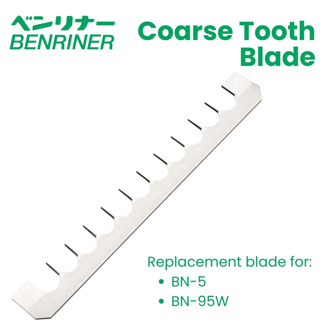 Super Benriner Coarse Comb Blade 10 Teeth, Replacement for 95mm Mandoline Slicer