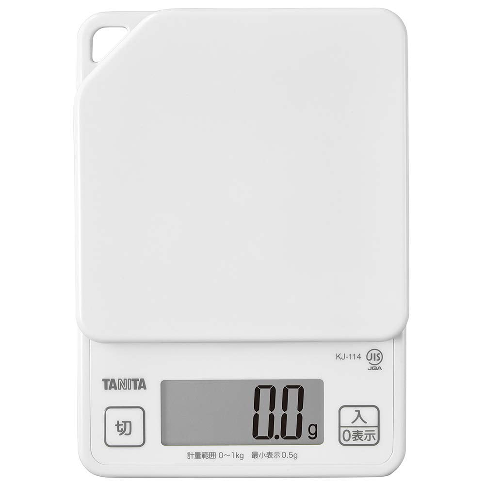 Tanita Cooking Scale 1kg White Pink Purple KJ114