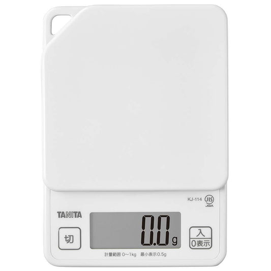 Tanita Cooking Scale 1kg White Pink Purple KJ114