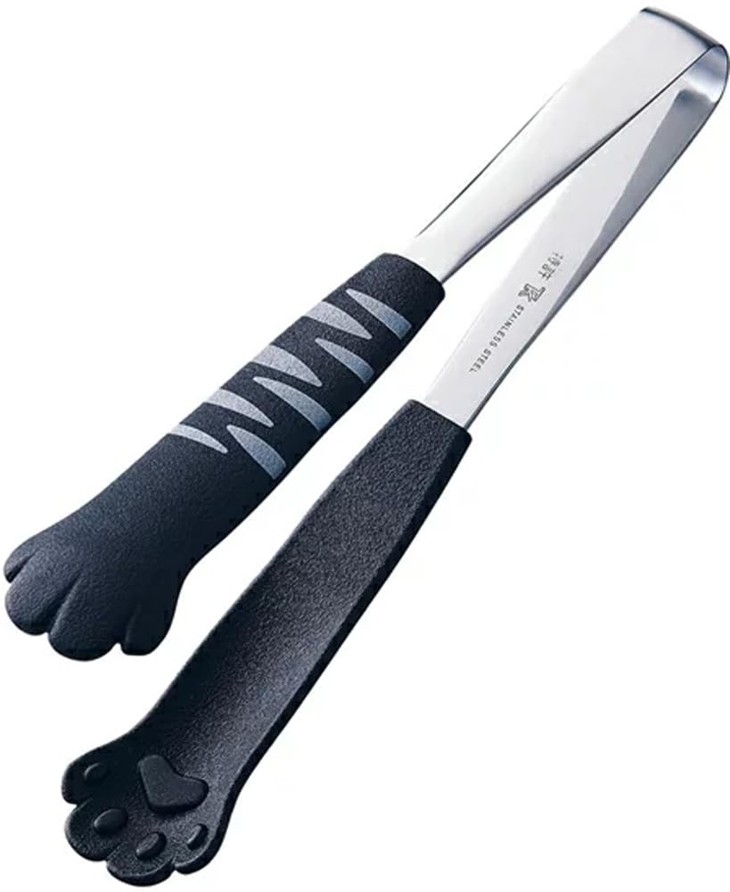Tanabe Kanagu Catch Da Nyan Cat Tabletop Tongs Black Tiger 1269