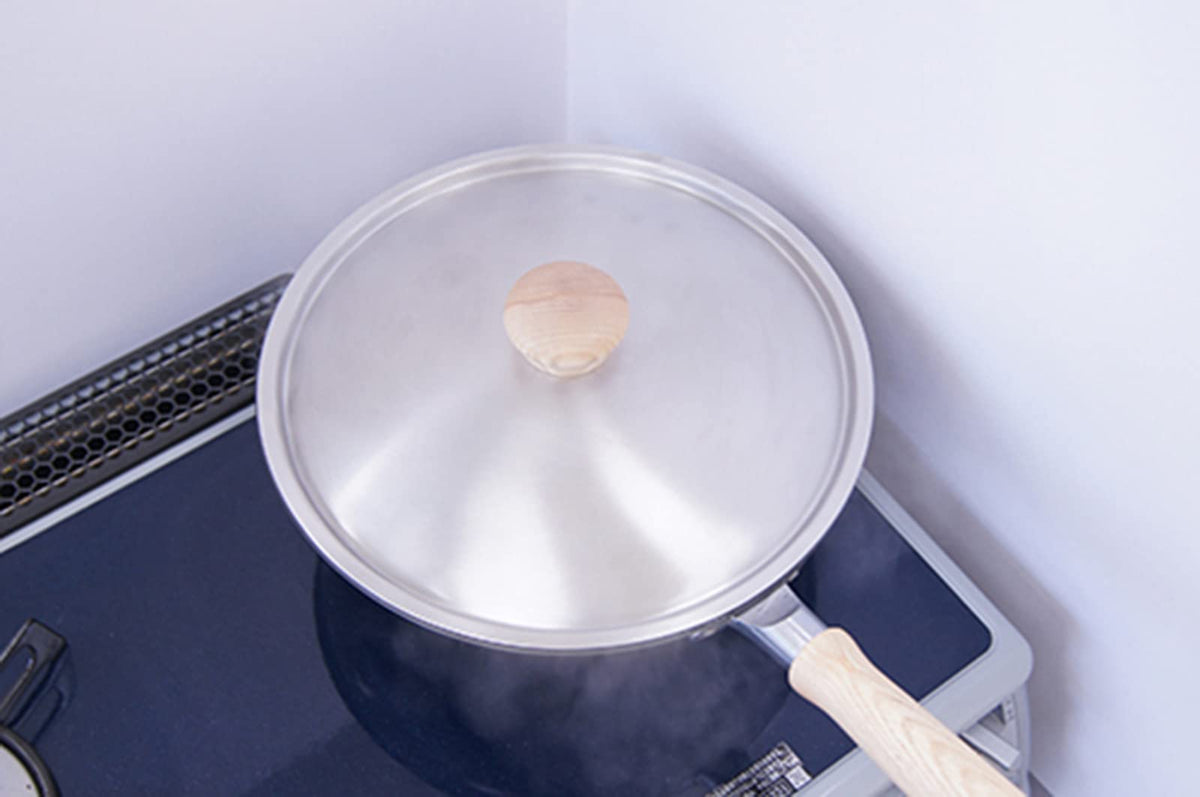 Urushiyama Stainless Steel Lid for Frying Pan 20cm