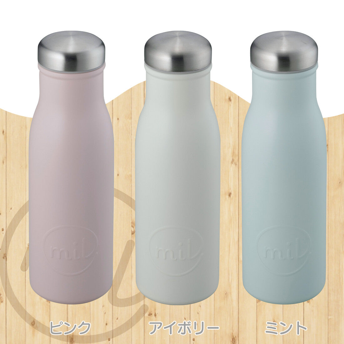 Wahei Freiz Mill Mug Bottle 480ml Mint MR-8295