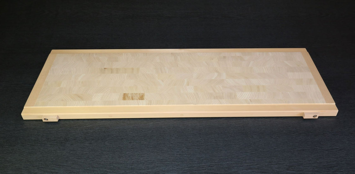Shimizu Mokuzai Sawara Soba Noodle Cutting Board 100x36cm
