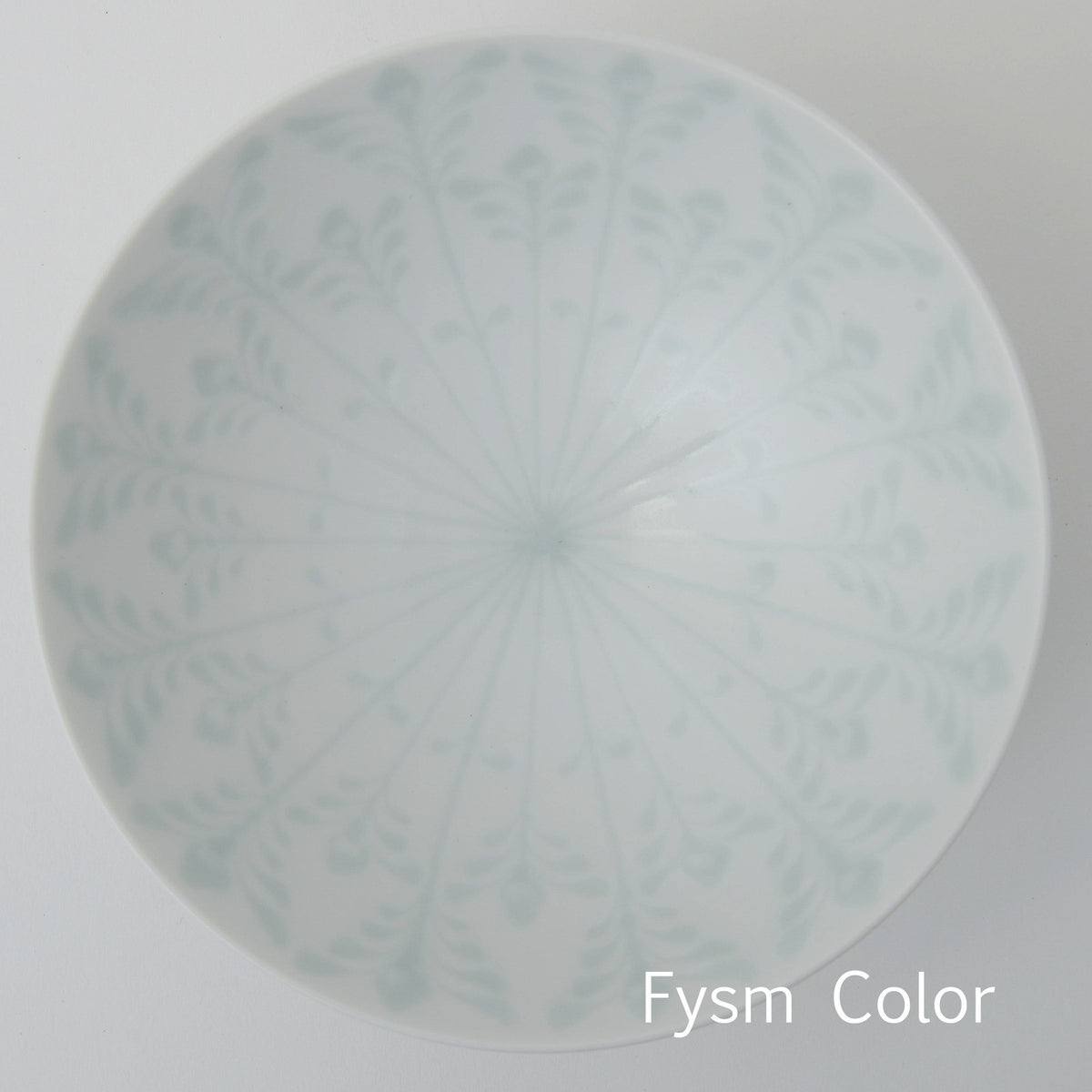 Hakusan Porcelain Flat Rice Bowl S-23