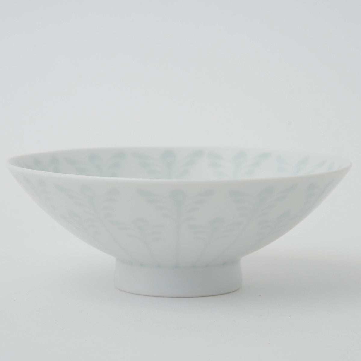 Hakusan Porcelain Flat Rice Bowl S-23