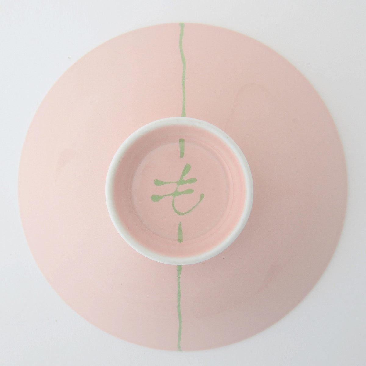 Hakusan Porcelain Flat Rice Bowl H-1