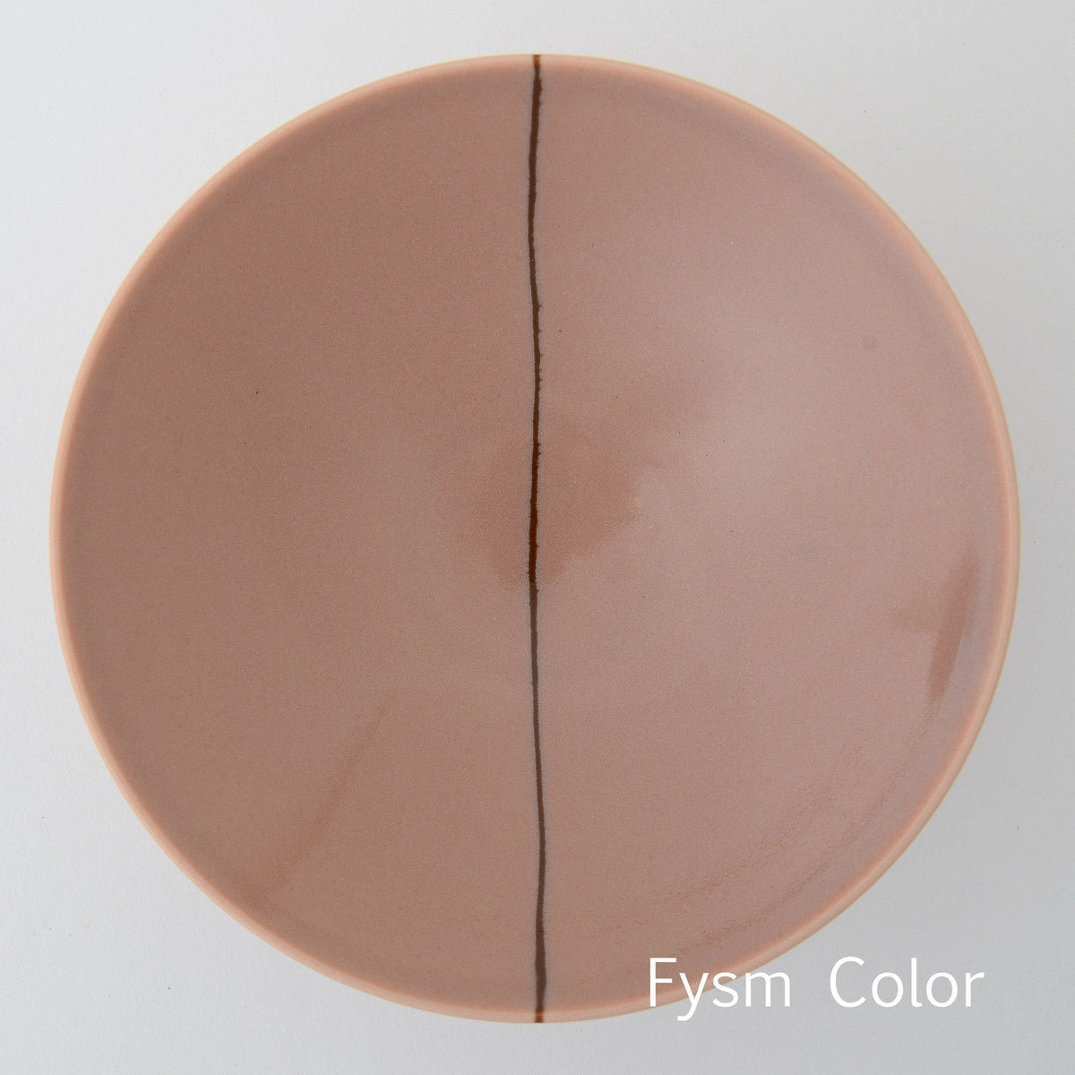 Hakusan Porcelain Flat Rice Bowl J-7