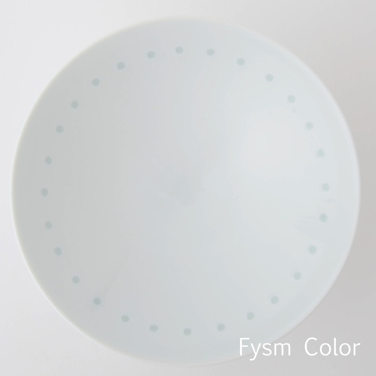 Hakusan Porcelain Flat Rice Bowl A-9