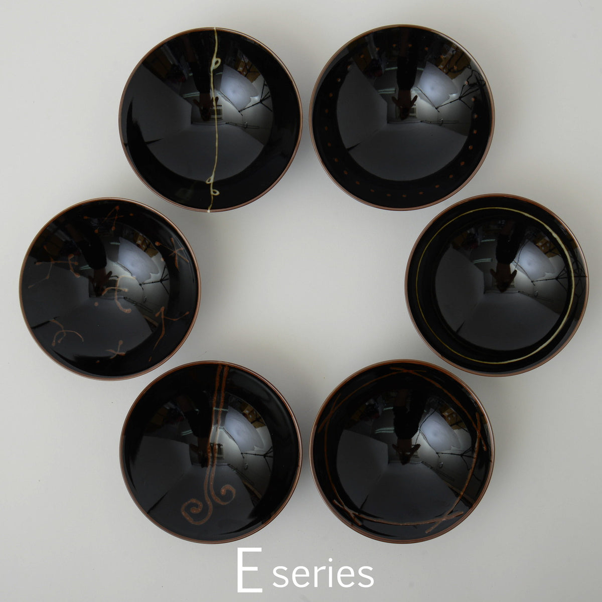 Hakusan Porcelain Hasami Ware Rice Bowl E-7