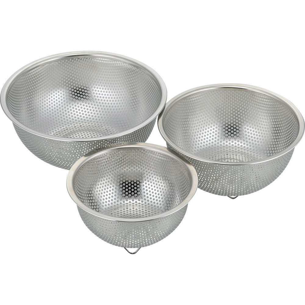 Wahei Freiz New Christy Punching Colander Set of 3 CR-8275