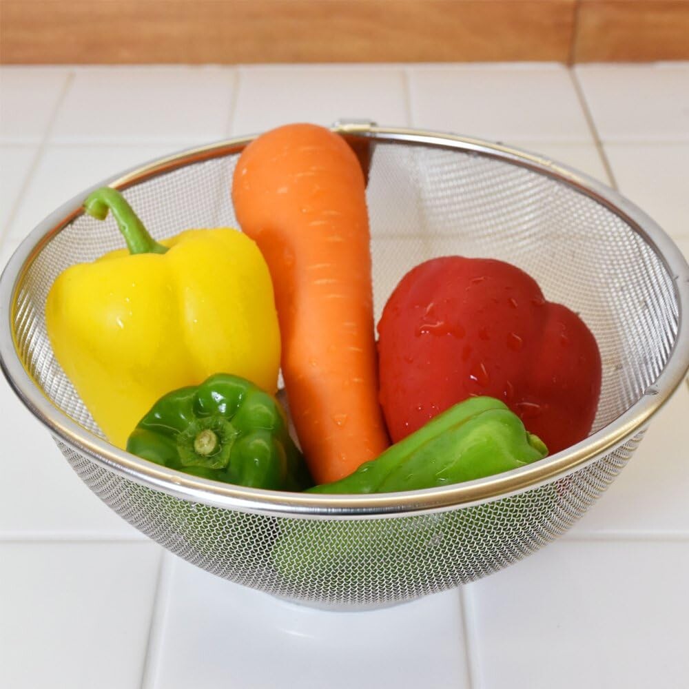 Wahei Freiz SUI Round Colander with Ring 14cm SUI-6008