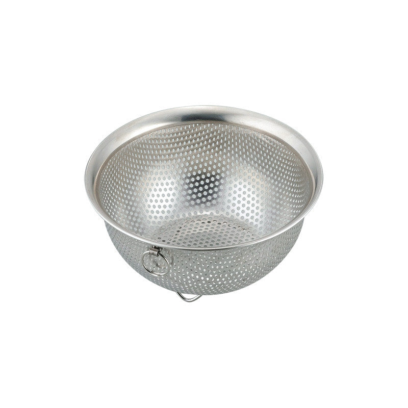 Wahei Freiz Sui Guto Stacking Punched Strainer with Ring 14cm SUI-6026