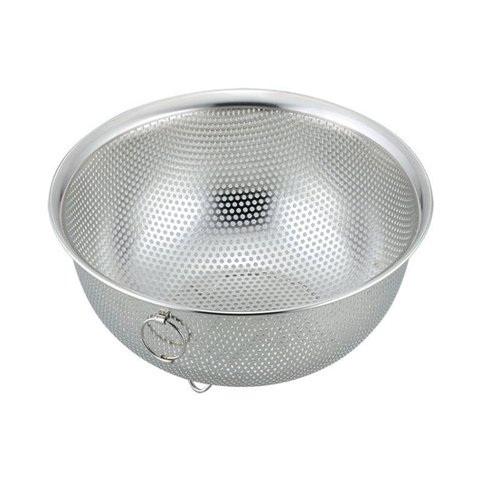 Wahei Freiz Sui Guto Stacking Punched Strainer with Ring 20cm SUI-6028