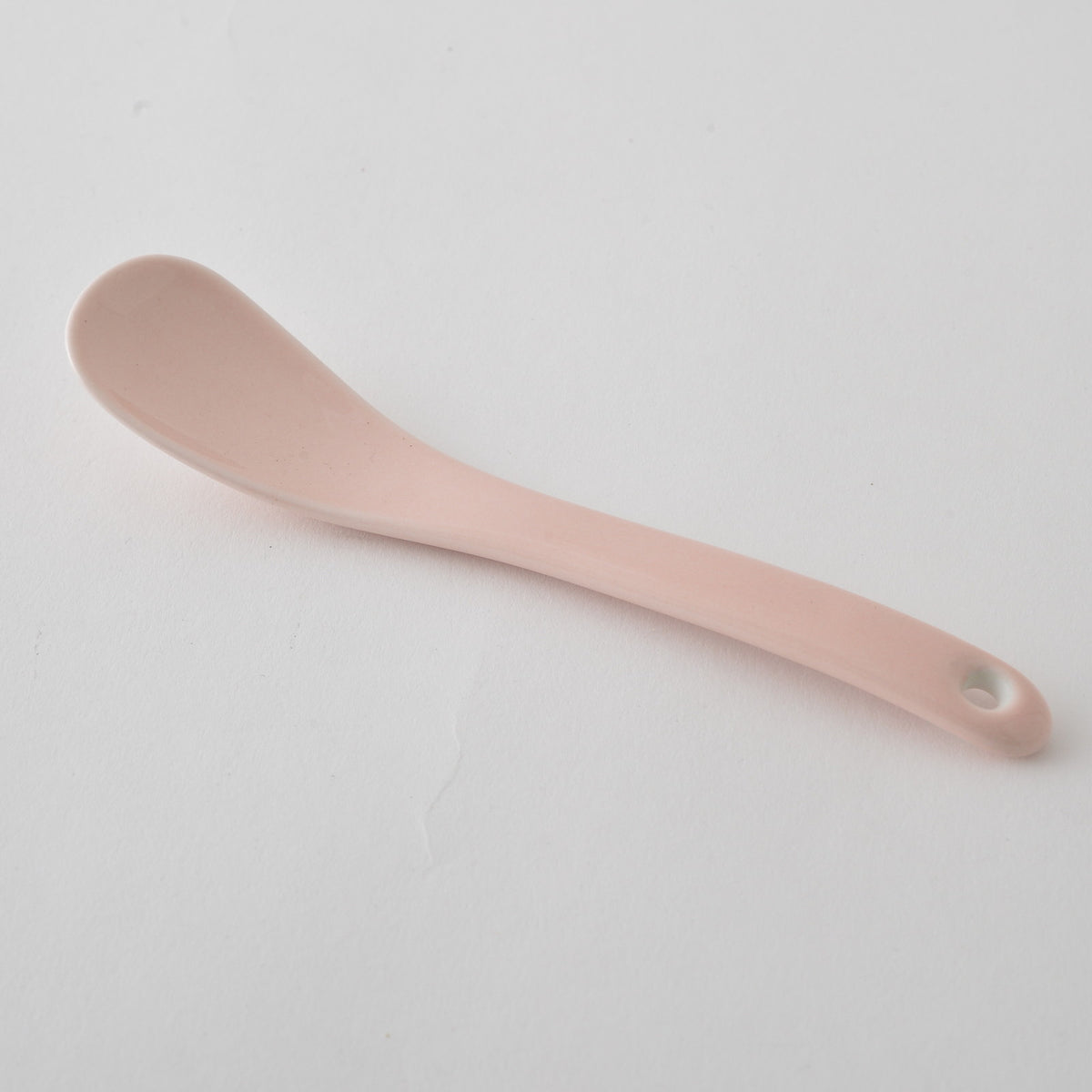 Hakusan Porcelain Dessert Spoon Pink