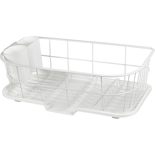 Wahei Freiz Brans Dish Drying Rack Basket Small with Drain Tray RG-0235