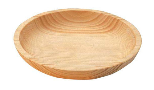 Yamako White Wood Stacking Appetizer Plate 18cm 38430