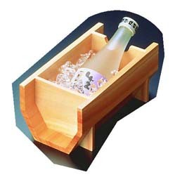Yamako Shiraki Wood Cold Sake Cooler PLI14