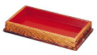 Yamako Nezuko Wood Condiment Caddy Inner Vermilion PKS19