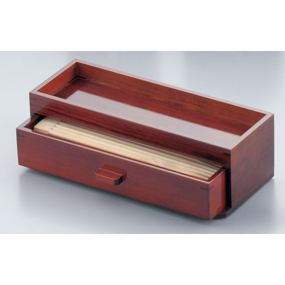 Yamako Wooden Condiment Caddy and Chopstick Case