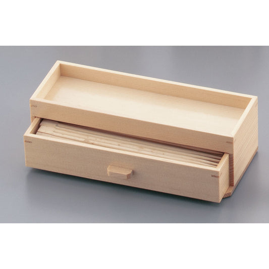 Yamako Wooden Condiment Caster & Chopstick Box Set Natural PHSA2