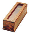 Yamako Grilled Cedar Chopstick Case with Toothpick Holder PHS30