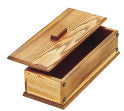Yamako Grilled Cedar Chopstick Case Inner Vermilion PHS32