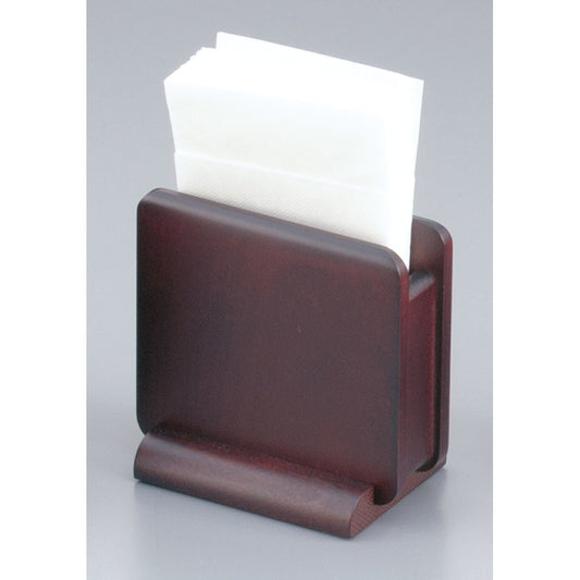 Yamako Wooden Napkin Stand Brown 15241