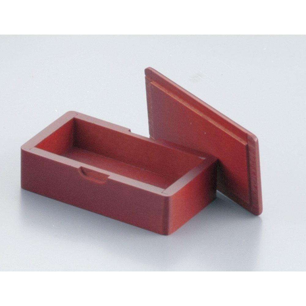 Yamako Wooden Toothpick Holder with Lid Brown 15252